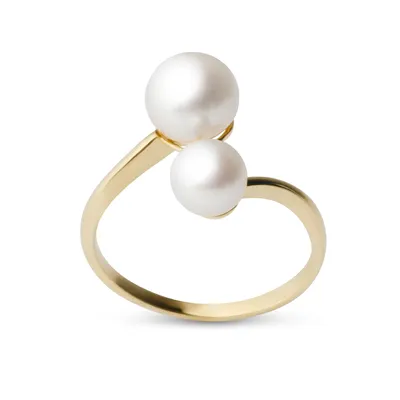 Золотое кольцо с жемчугом 3155401 - купить в Киеве и Украине в интернет  магазине GoldSail