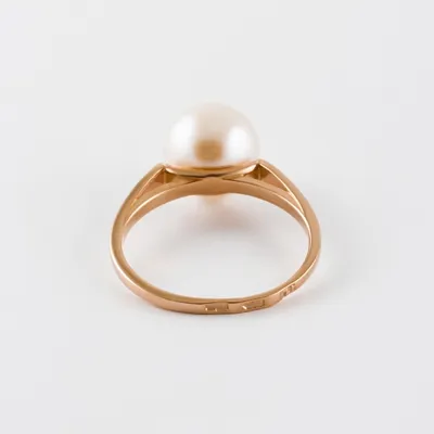 Золотое кольцо с жемчугом 1793 – купить в Москве, цена в интернет-магазине  TRIADA Pearl
