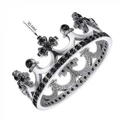 Ювелирное золотое кольцо корона SOKOLOV 1011448 с бриллиантами — купить в  AllTime.ru — фото