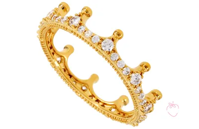 Купить Свадебное кольцо принцессы с цирконом, женское кольцо королевы,  корона, День святого Валентина, помолвка, модный подарок | Joom