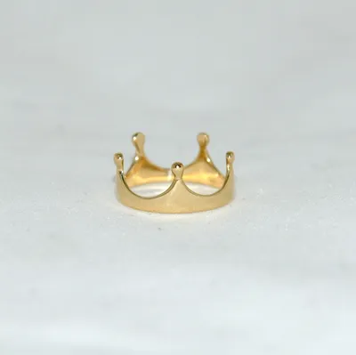 Золотое кольцо корона - 77 photo