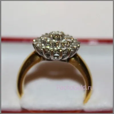 Позолоченное серебряное кольцо с жемчугом 000-340538 | Купить в рассрочку |  Интернет-магазин НАШЕ ЗОЛОТО