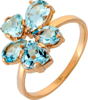 Кольцо в виде цветка из белого золота с бриллиантом - ASKIDA.RU | Отзывы,  цена, каталог | Москва, Белгород