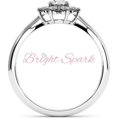 Золотое кольцо «Цветок Каллы» с бриллиантами — Покровский ювелирный завод