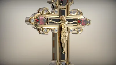 Православный мужской крест «Сувой» - СВЯТЫЕ ТАИНСТВА