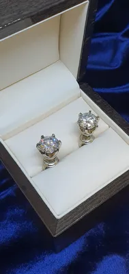 Золотые серьги с бриллиантами Tiffany Atlas - купить в интернет-магазине