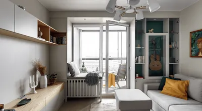 Интерьер однокомнатной квартиры 35 кв м: 50 фото с идеями дизайна | ivd.ru
