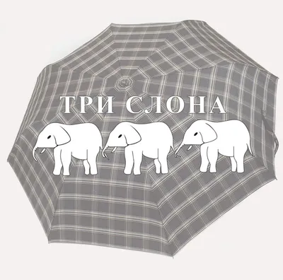 Зонт Три Слона - Арт. 140-03, женский купить в интернет-магазине MoySon