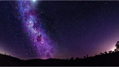 Обои космос 4k (3840 × 2160) – Звездное небо, млечный путь, звезды