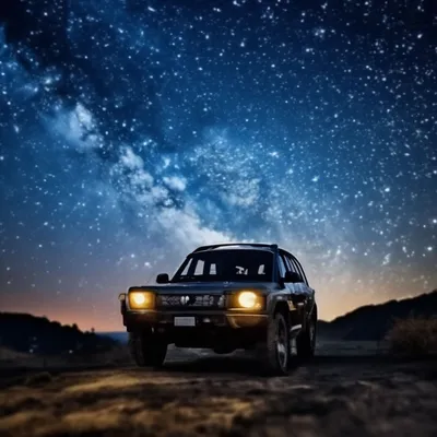 Звездное небо над пустыней Намиб от Даниила Коржонова - Zefirka