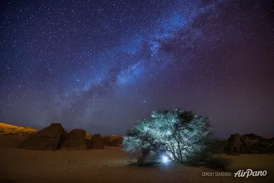 Инопланетное зрелище: звёздное небо над пустыней Намиб / Туристический  спутник
