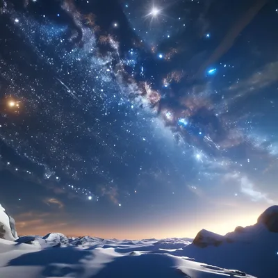Звездное небо в декабре - Любительская астрономия для начинающих