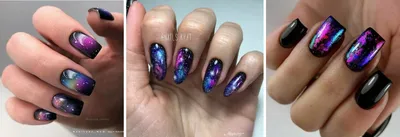 Starlight Nails Galaxy Nails Marble Press on Nails Almond Nails Custom  Handmade Nails - Etsy