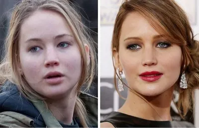 Звезды до и после макияжа. 2 часть - PEOPLETALK